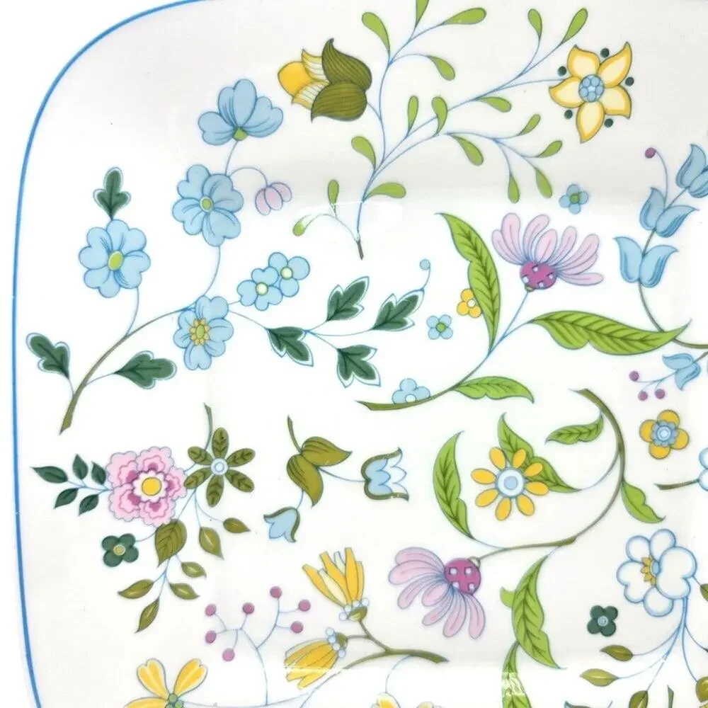 Vintage Spode Afton Square Salad Plate 9